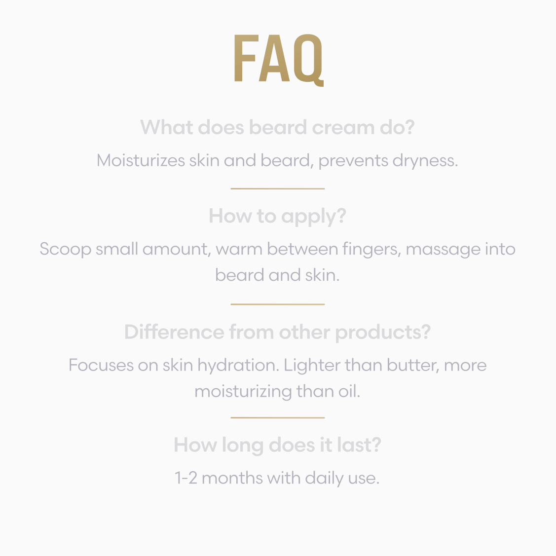 Beard Cream: Defeat Dryness and Itch - Image 7