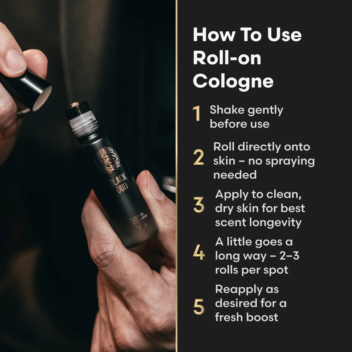 Black Oud Cologne - Image 4