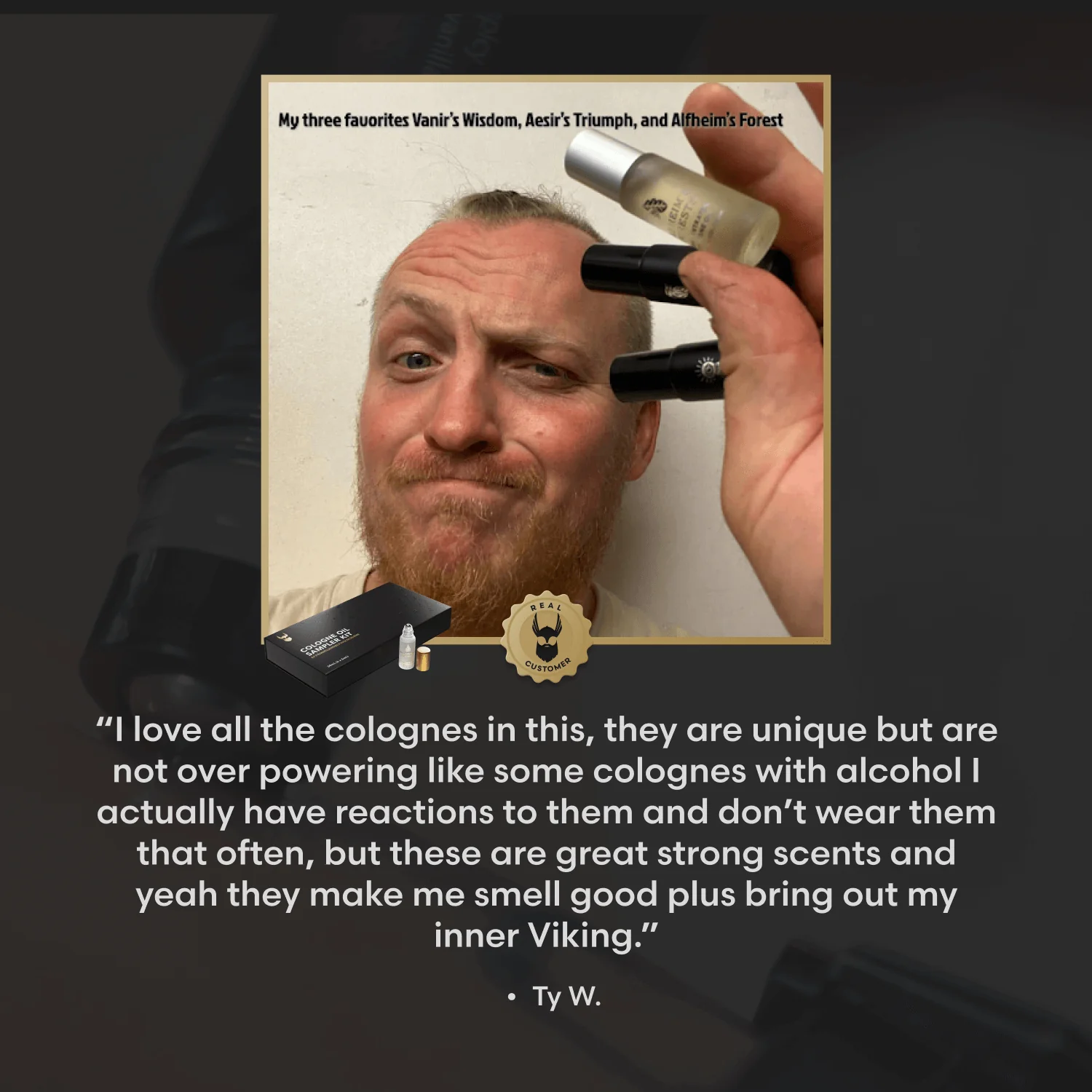 Viking Cologne Oil Sample Kit - Image 3