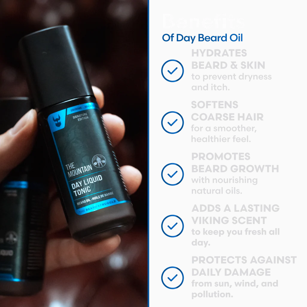 Day Oil Liquid Beard Oil - Mountain - Image 3