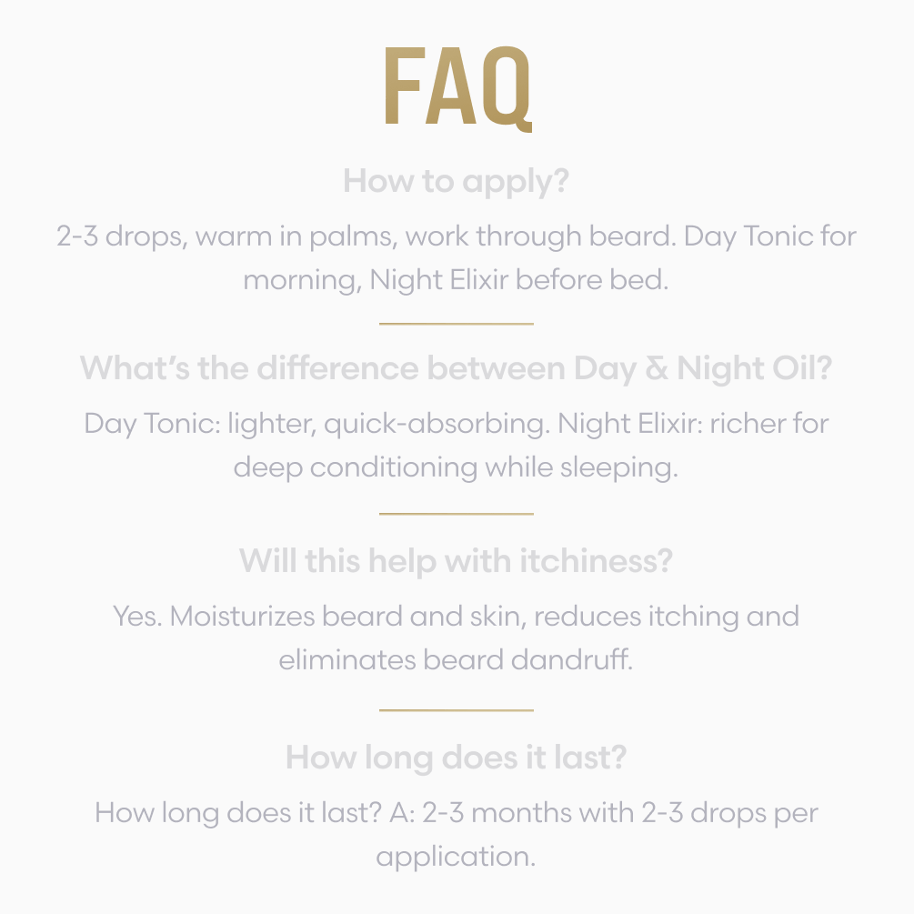 Tonic + Elixir Beard Oil Bundle - Image 6