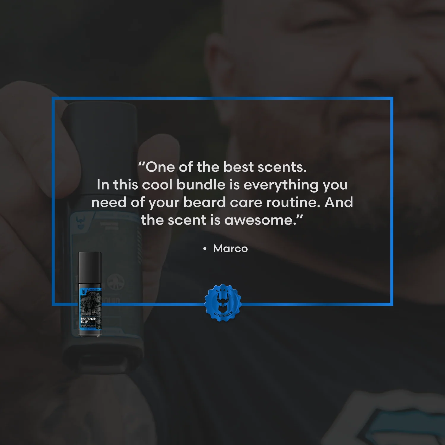 Night Liquid Beard Oil - Mountain - Image 4