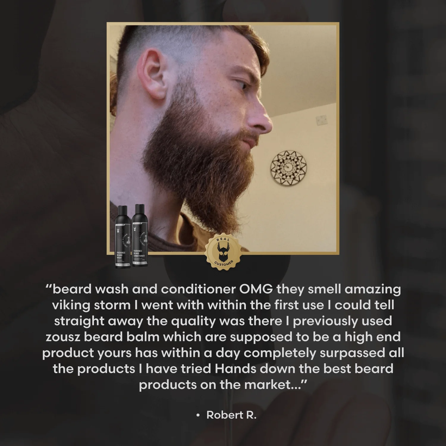 Radiance Beard Wash & Conditioner Bundle - Image 3