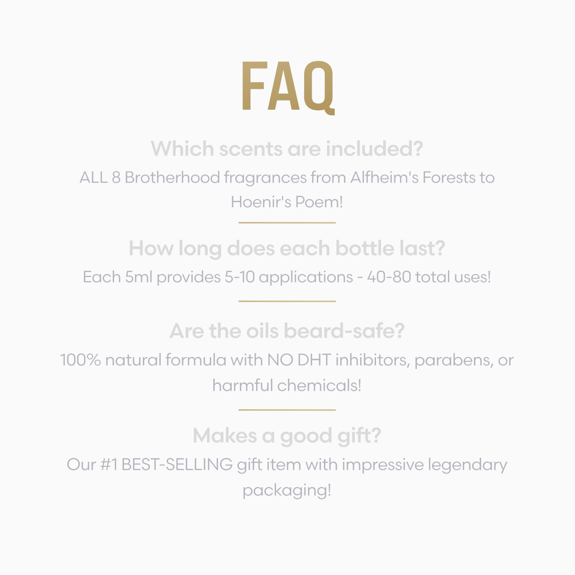 Beard Oil Scent Sampler Kit - Image 5