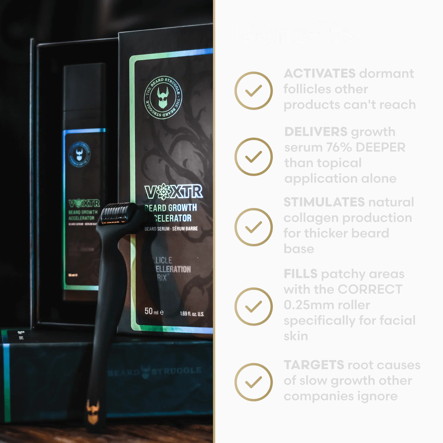 Voxtr Beard Growth Kit - Image 3