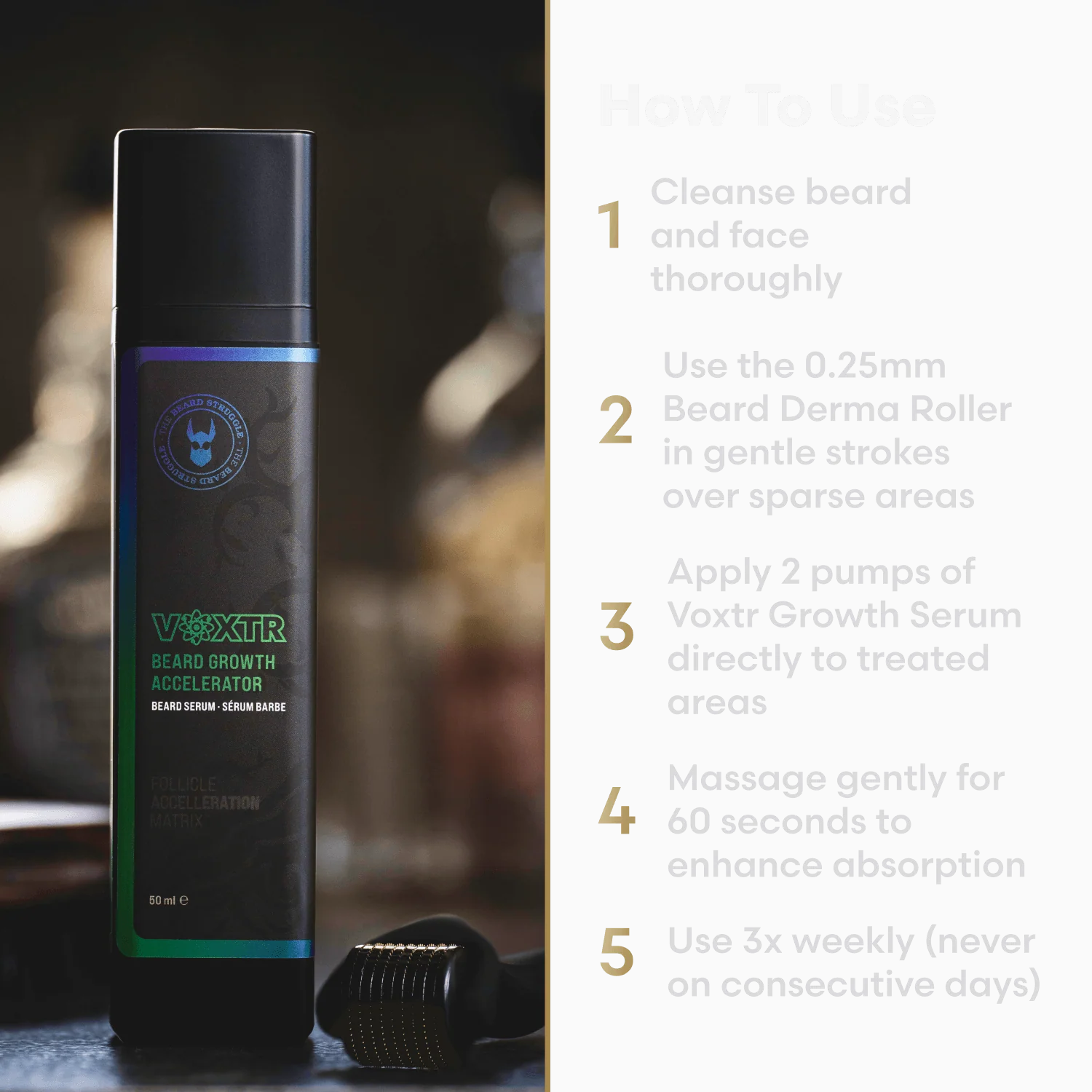 Voxtr Beard Growth Kit - Image 4