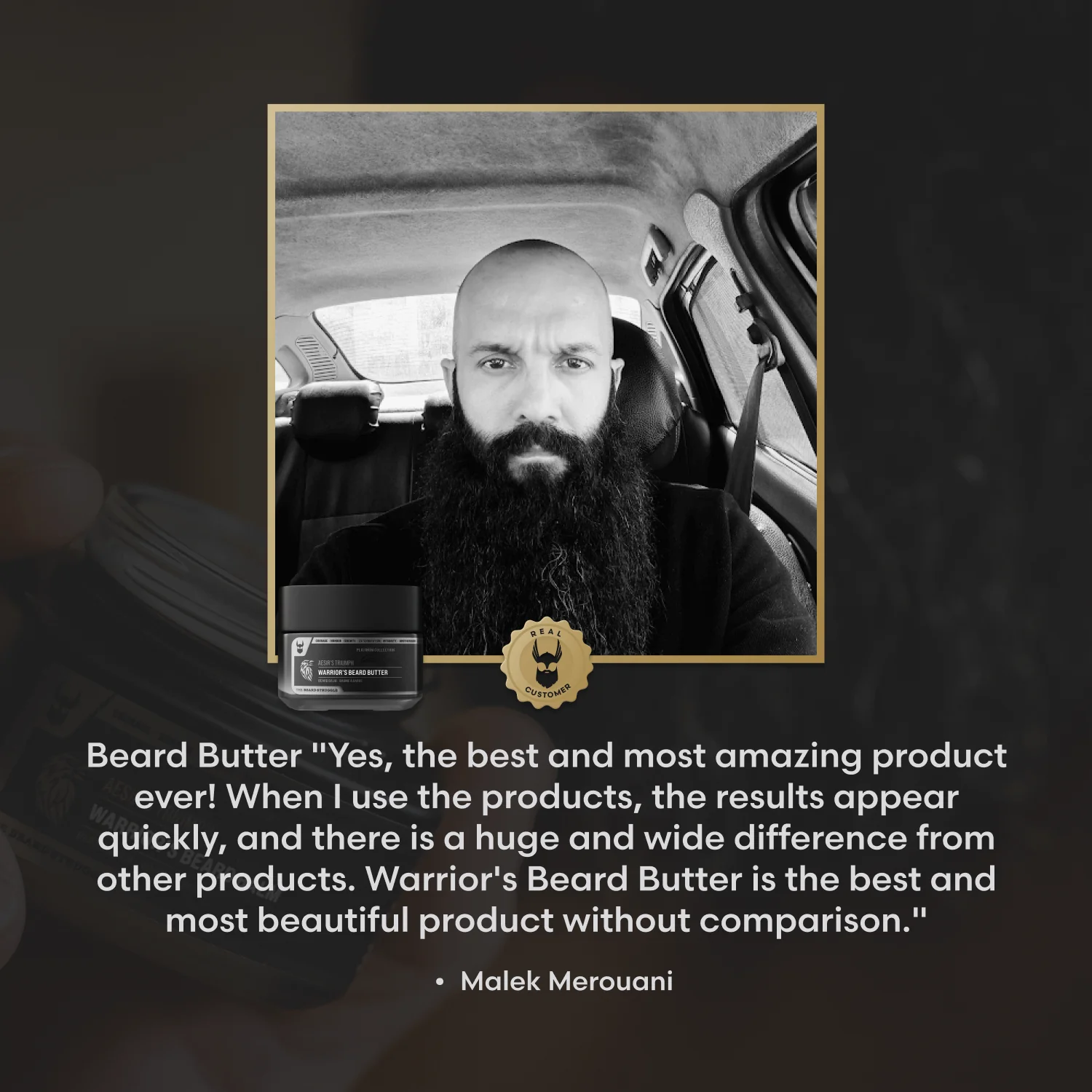 Warrior's Beard Butter - All Natural Care for Your Beard - Image 5